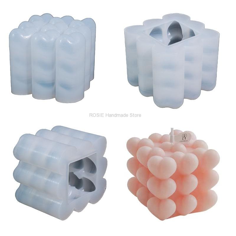 러브 실리콘 캔들 몰드 DIY 수제 비누 석고 아이스  - Soap Making Gifts 리뷰 및 가격