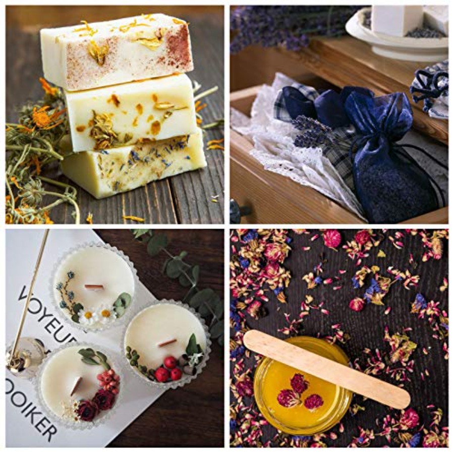 9봉지 건조 꽃, 100% 천연 건조 꽃 허브 키트 ( - Soap Making Diy Kit 리뷰 및 가격