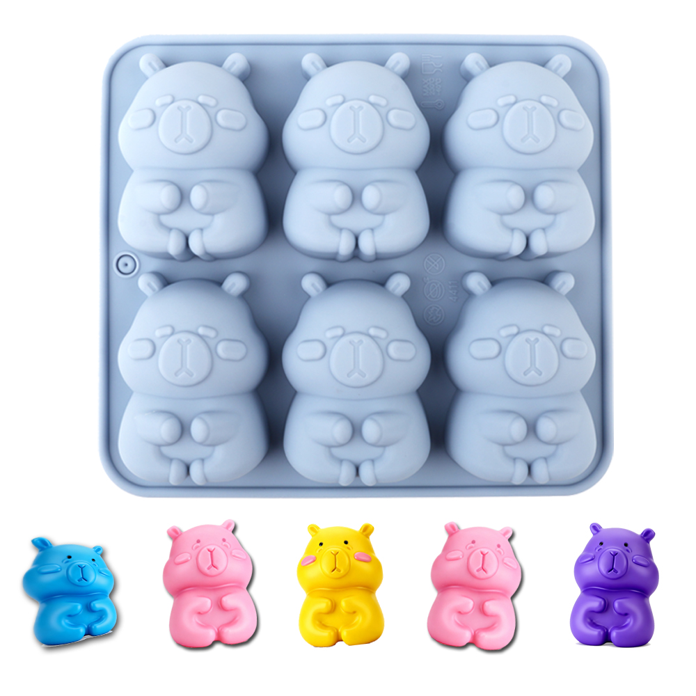 1. 귀여운 카피바라 모양의 실리콘 케이크 틀로, 초콜 - Soap Making Instructions 리뷰 및 가격