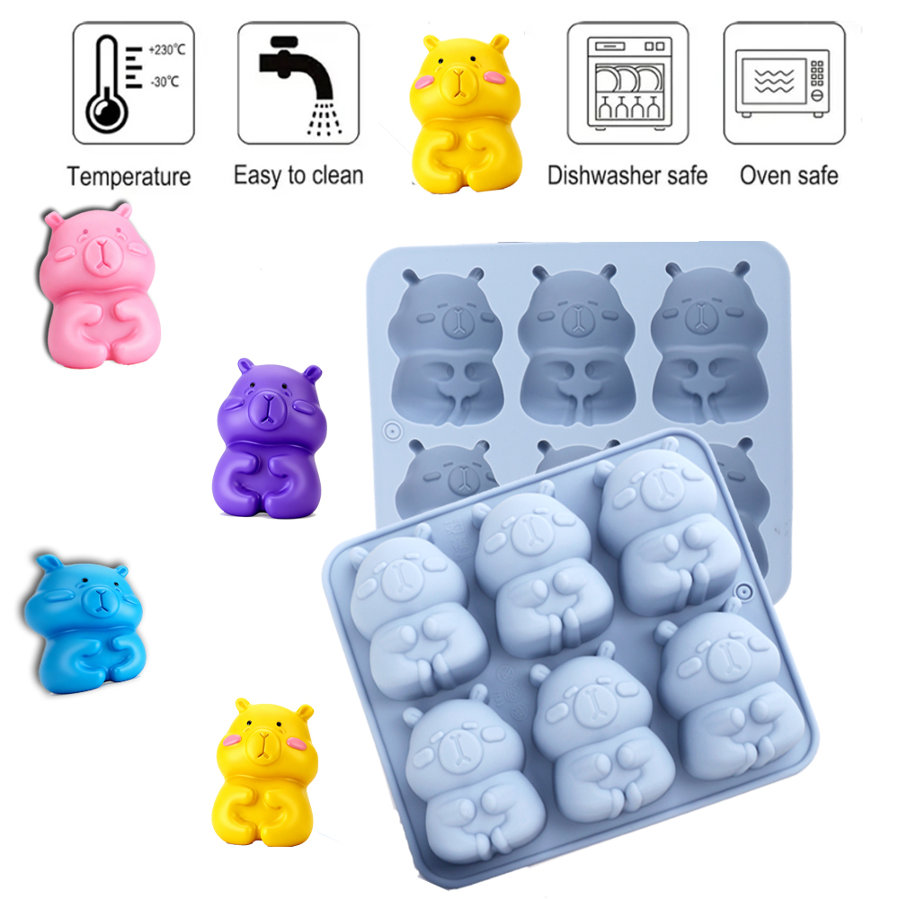 1. 귀여운 카피바라 모양의 실리콘 케이크 틀로, 초콜 - Soap Making Instructions 리뷰 및 가격