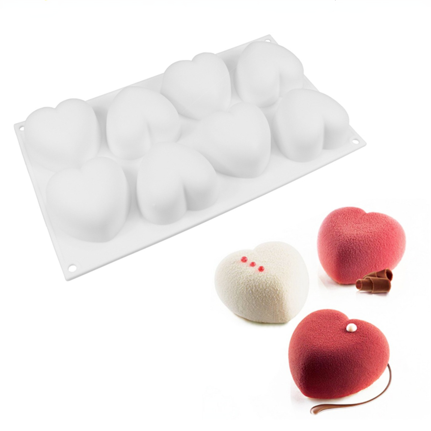 사랑 심장 실리콘 비누 금형 수제 양초 만들기 키트 D - Soap Making Diy Kit 리뷰 및 가격